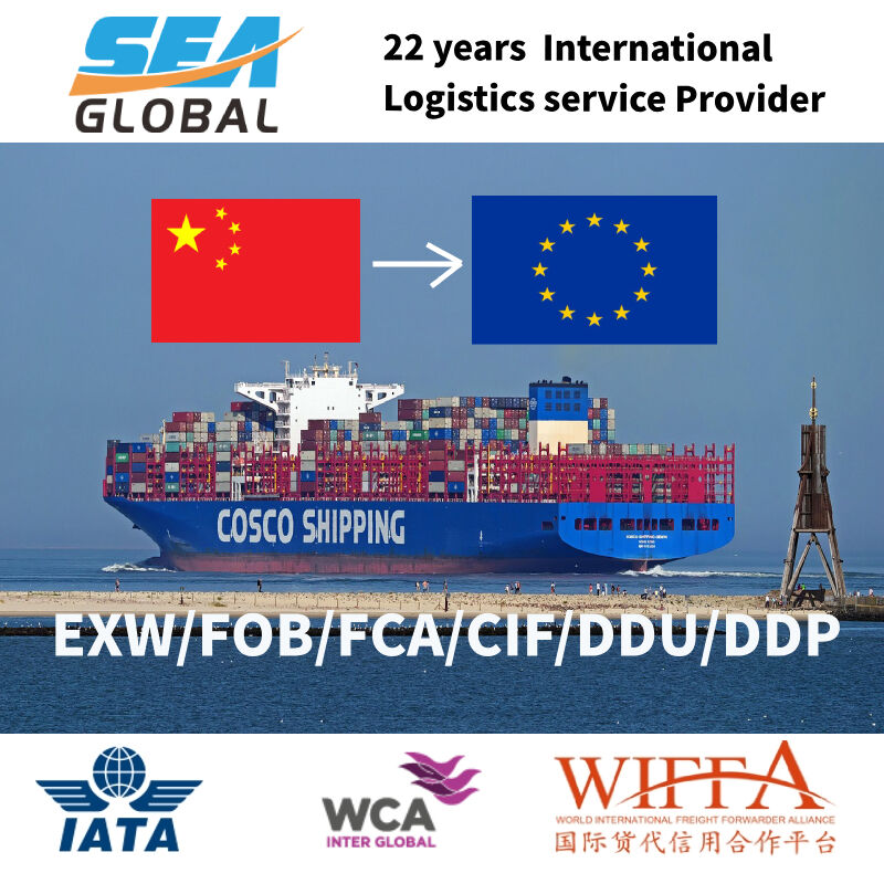 FBA LCL Ocean Freight Forwarder with Dual Market Coverage