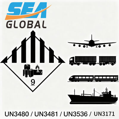 IMDG IATA DGR Compliant Dangerous Goods Freight Forwarder for UN3480 Lithium Ion Batteries with Flexible Trade Terms