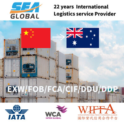 China to Australia LCL Sea Freight | Door to Door DDP Shipping with Customs Clearance