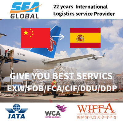 China to Spain LCL Shipping | Door to Door DDU Sea Freight to Barcelona