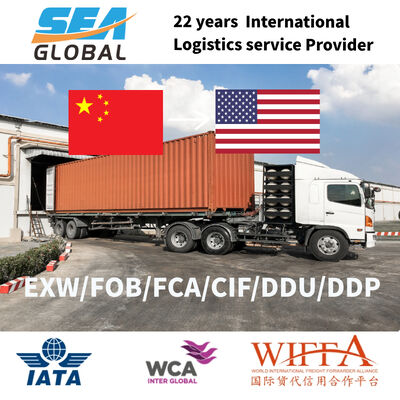 E-commerce LCL Freight from China | Trusted USA DDP Delivery & Shipment Tracking