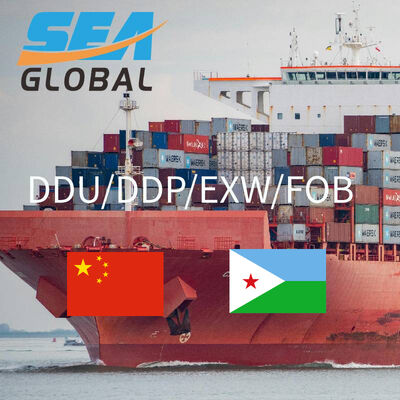 To Djibouti Africa Sea Freight Full Container Load Shipping Services