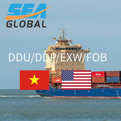 Expert sea freight shipping from Vietnam to USA Los Angeles full container load services optimized for business logistics